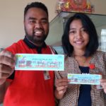 Housing Advisor, Mario bersama Rosdianty. Foto : TM/PapuaSatu.com