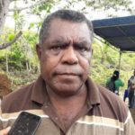 Ketua Dewan Adat Suku Imbi Numbay, Daniel Toto