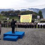 TNI/Polri Puncak Jaya Gelar Pasukan Pengamanan Jelang Idul Fitri