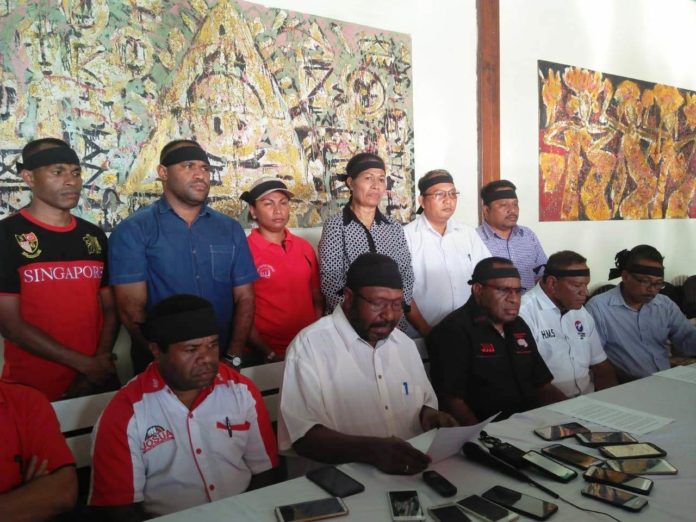 Koalisi Papua Cerdas Tolak hasil Pleno Pilgub