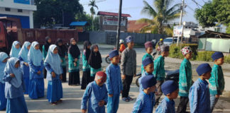Siswa/i yang menempuh pendidikan di Lembaga Ikhwan Papua Berkat