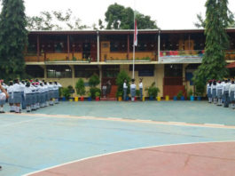 Pelaksanaan Upacara Peringatan Hari Kemerdekaan Republik Indonesia ke 73 Tahun 2018 yang berlangsung di SMA Gabungan Jayapura