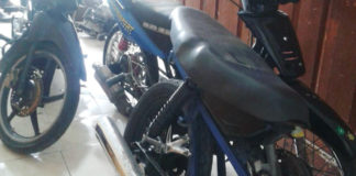 Barang Bukti Kasus Curanmor yang diamankan di Polres Biak