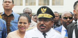 Caption: Gubernur Papua, Lukas Enembe, S.IP MH. Foto: Piet Balubun / PapuaSatu.com