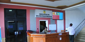 Caption: Suasana kantor Biro ULP Pemerintah Provinsi Papua. Foto : Piet Balubun/PapuaSatu.com
