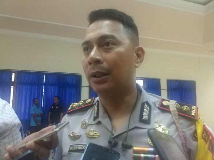 Kapolres Kabupaten Jayapura AKBP Victor Dean Mackbon SH Kapolres Kabupaten Jayapura AKBP Victor Dean Mackbon SH