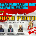 dprd jayapura sumpah pemuda