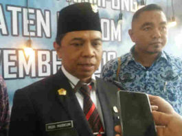 Caption : Bupati Keerom MUH Markum, SH.MH.MM