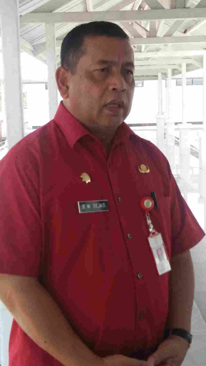 Sekertaris Daerah Kabupaten Keerom Drs. Blasius Waluyo Sejati, MM
