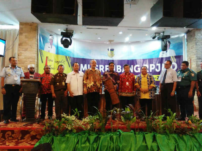 Caption: Suasana Musrenbang RPJMD Papua tahun 2018 Caption: Suasana Musrenbang RPJMD Papua tahun 2018