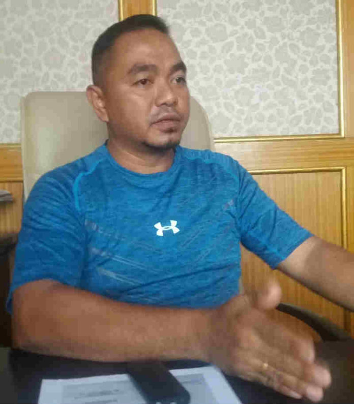 kadis DPMK Triwarno Purnomo (1) Caption : Kepala Dinas Pemberdayaan Masyarakat Kampung (DPMK) Kab Keerom Triwarno Purnomo, S.STP