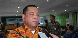 Foto: Sekretaris Daerah Keerom, Blasius Waluyo Sejati.