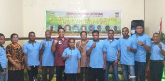 Caption : Atlet NPC Papua Masuk Pelatnas Persiapan Asean Para Games Filipina 2020