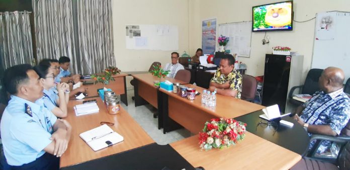 Caption : Suasana pertemuan Komisi C DPRD Kota Jayapura dan Baleg DPRD, Selasa (23/7/2019). Caption : Suasana pertemuan Komisi C DPRD Kota Jayapura dan Baleg DPRD, Selasa (23/7/2019).