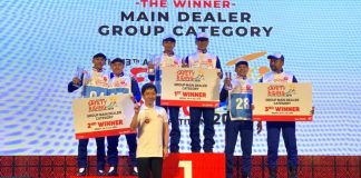 Peraih juara kompetisi AH-SRIC 2019 kategori Group Main Dealer