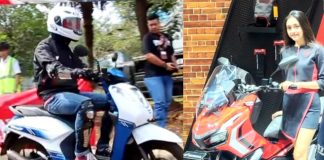 Honda Genio (kiri) dan Honda ADV150 (kanan)