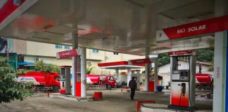 Salah Satu Pom Bensin di Kota Jayapura