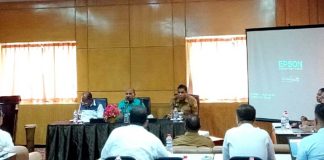 Pertemuan PB PON dengan BUMN dan BUMD jelang PON XX 2020 di Hotel Sahid Papua, Senin (9/9/2019) siang