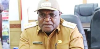 Bupati Deiyai Ateng Edowai, S.Pd.K