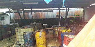 Caption : Barang bukti 3,5 Ton saat diamankan tim gabungan Reskrim Polresta Jayapura Kota dan Polsek Jaypauta Selatan, Minggu (12/01/2020).