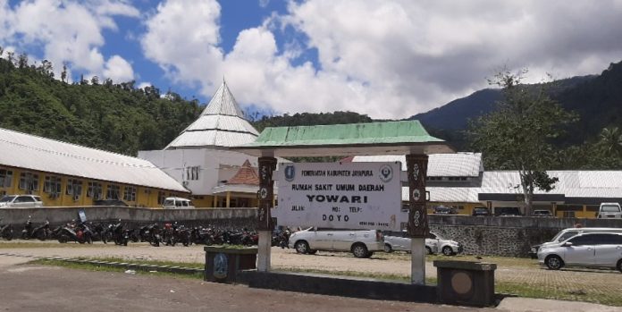 RS Yowari tempat perawatan para pasien terkonfirmasi positif terpapar Covid-19 di Kabupaten Jayapura