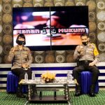 Para psikolog asal Polda Papua dan HIMPSI dalam kesempatan dialog interaktif di Studio TVRI, Jumat (01/05/20)