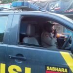Kapolsek Sentani Barat AKP Ruben Palayukan, S.Pt., S.IK menyampaikan, sosialisasi terkait Maklumat Kapolri mengunakan pengeras suara yang ada di mobil patroli