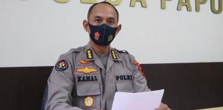 Kabid Humas Polda Papua Kombes Pol. Drs. Ahmad Musthofa Kamal SH