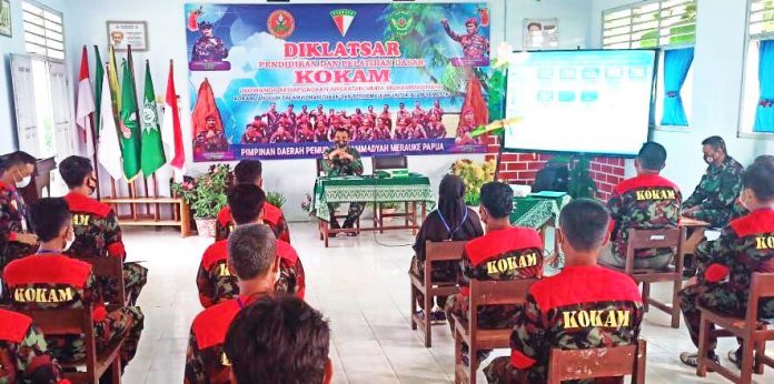 Diklatsar Komando Kesiapsiagaan Angkatan Muda Muhammadiyah (KOKAM), Senin (19/10/2020)