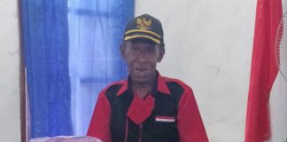 Ketua Masyarakat Pegunungan Tengah wilayah Keerom, Simon Kosai