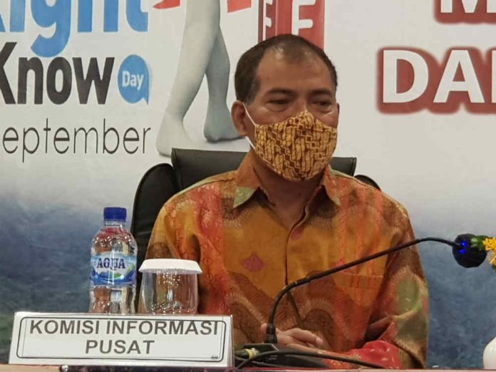Ketua Bidang Penelitian dan Dokumentasi KI Pusat, Romanus Ndau Lendong