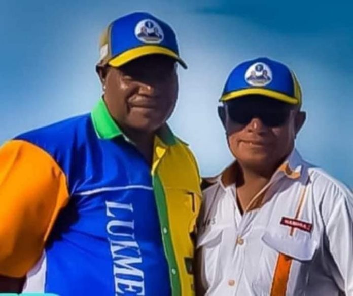 Caption : Yermias Bisai dan Lamek Maniagasi berhasil memenangkan pilkada Kabupaten Waropen Caption : Yermias Bisai dan Lamek Maniagasi berhasil memenangkan pilkada Kabupaten Waropen