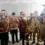 Peresmian Rumah Pengolahan Tepung Sagu Hele Wabhouw di Kampung Sereh Tua, Distrik Sentani, Kabupaten Jayapura, Kamis (9/9/2021)