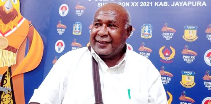 Koordinator Sub Bidang Pertandingan pada Bidang II Sub PB PON Kabupaten Jayapura, Hanock Puraro