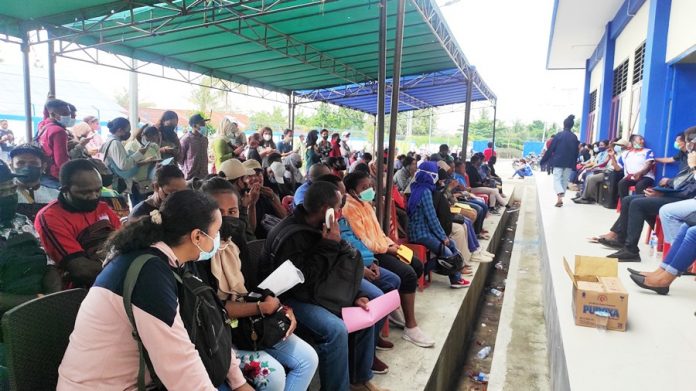 Relawan PON di Cluster Kabupaten Jayapura Relawan PON di Cluster Kabupaten Jayapura
