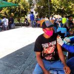 Vaksinasi presisi di Halaman Kantor PGRI Provinsi Papua, Selasa (21/9/21)