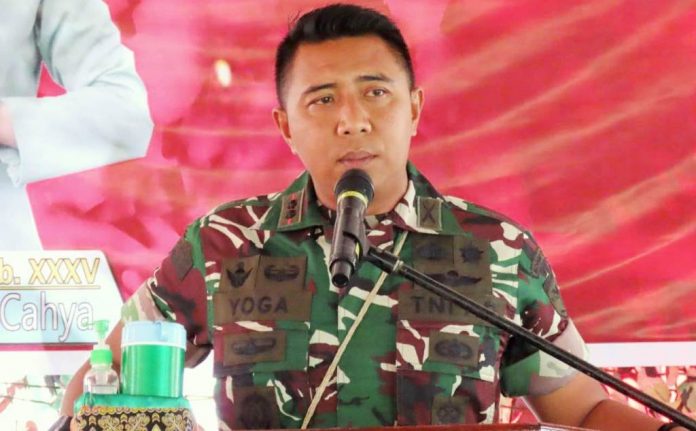 Dandim 1710/Mimika, Letkol Inf Yoga Cahya Prasetya
