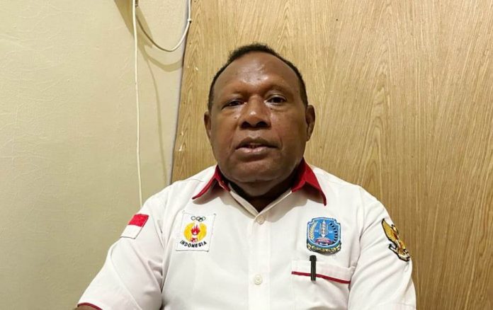 Ketua Harian KONI Kabupaten Jayapura, Kornelis Yanuaring