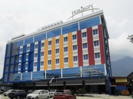Hotel Horison Sentani yang baru diresmikan operasionalnya yang menambah tempat para tamu dan pengunjung KMAN VI untuk menginap pada akhir Oktober nanti