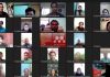 Tangkapan layar zoom meeting workshop virtual mendeley yang diikuti total 305 peserta dari berbagai kampus, Rabu (20/9/2023)