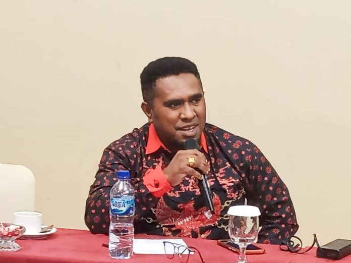 Ketua Pemuda Mandala Trikora Provinsi Papua Ali Kabiay