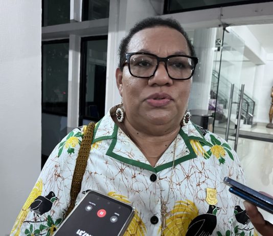 Wakil Ketua Komisi I DPR Papua, Herlin Beatrix Monim SE.MM
