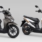 New Honda BeAT Series dengan warna dan striping terbaru yang tampil makin mewah