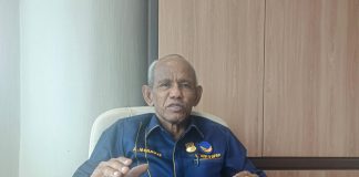 Sekretaris Fraksi NasDem DPR Papua, Albert Merauje