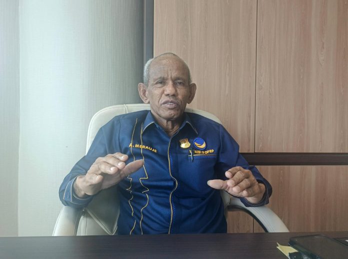 IMG-20250813-WA0011 Sekretaris Fraksi NasDem DPR Papua, Albert Merauje