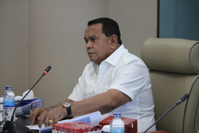 IMG-20250814-WA0020 Ketua Tim Pemenangan pasangan nomor urut 02, Mathius D Fakhiri- Aryoko Rumaropen, Drs. Yacob Ingratubun MM