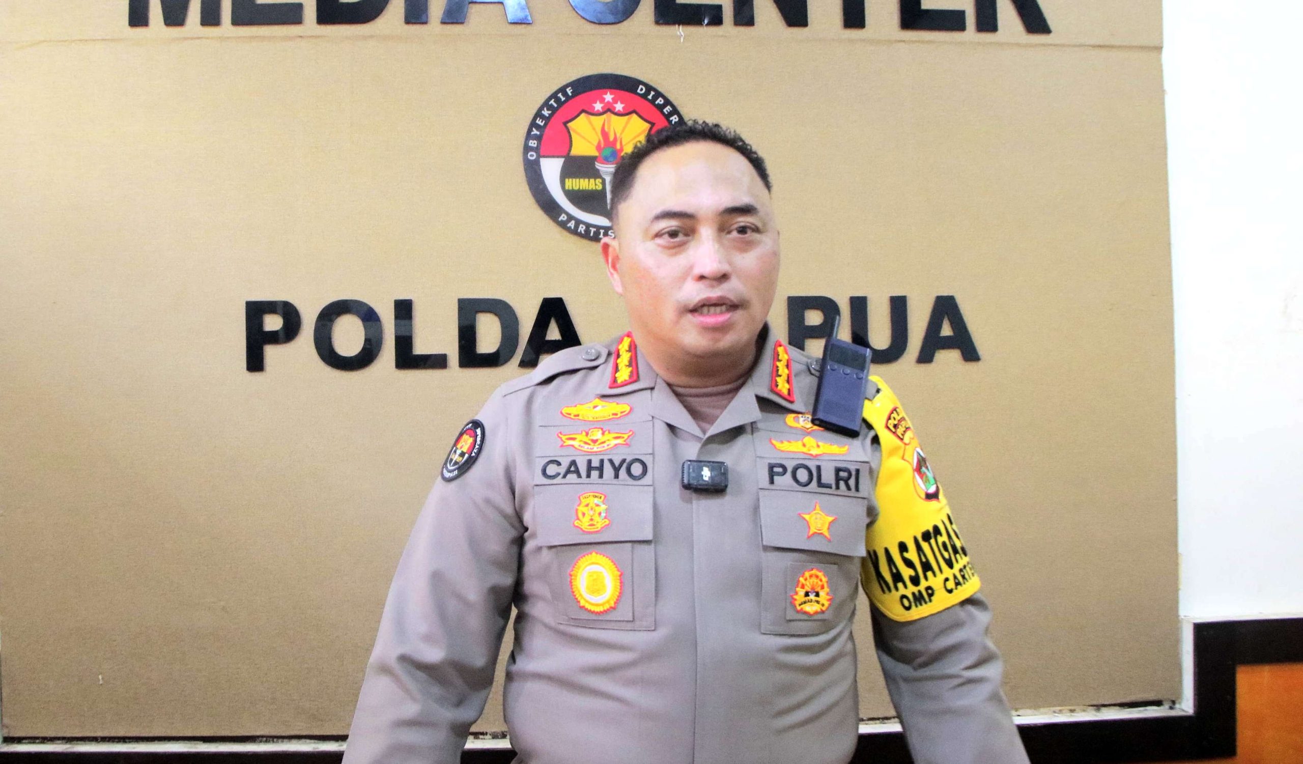 Kabid Humas Polda Papua, Kombes Pol Cahyo Sukarnito, S.I.K., M.K.P.