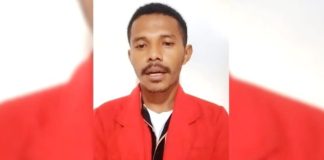 Ketua BEM STIH Manokwari, Yusuf Resky Lello