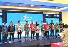 Pelantikan pengurus AMSI Tanah Papua Periode 2024-2028