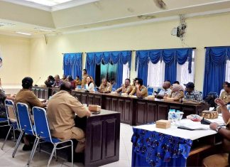 Angkat Potensi Kakao, Pemkab Jayapura Diskusi Bersama Stakholder Terkait FGD potensi kontribusi dan interaksi antar pemangku kepentingan di Aula Lantai II Kantor Bupati Jayapura Gunung Merah Sentani, Selasa (11/11/25)